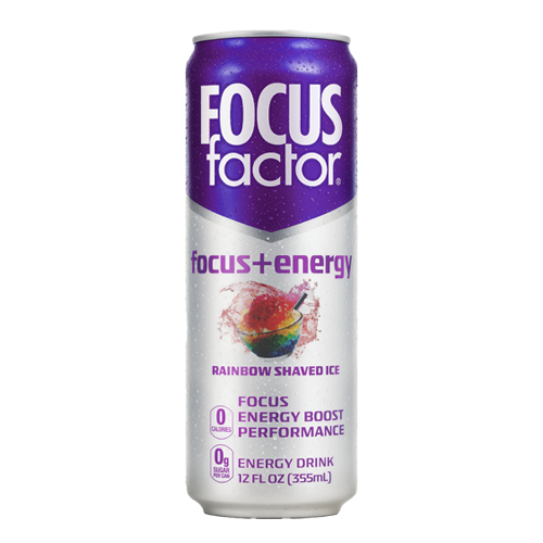 Focus Factor Energy Rainbow Shaved Ice