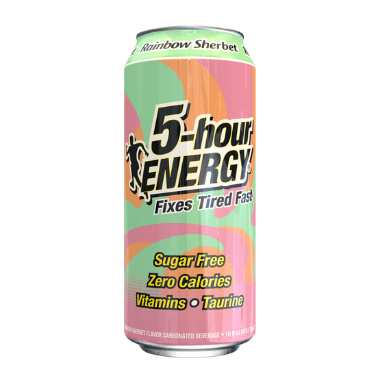 5 Hour Energy Rainbow Sherbet