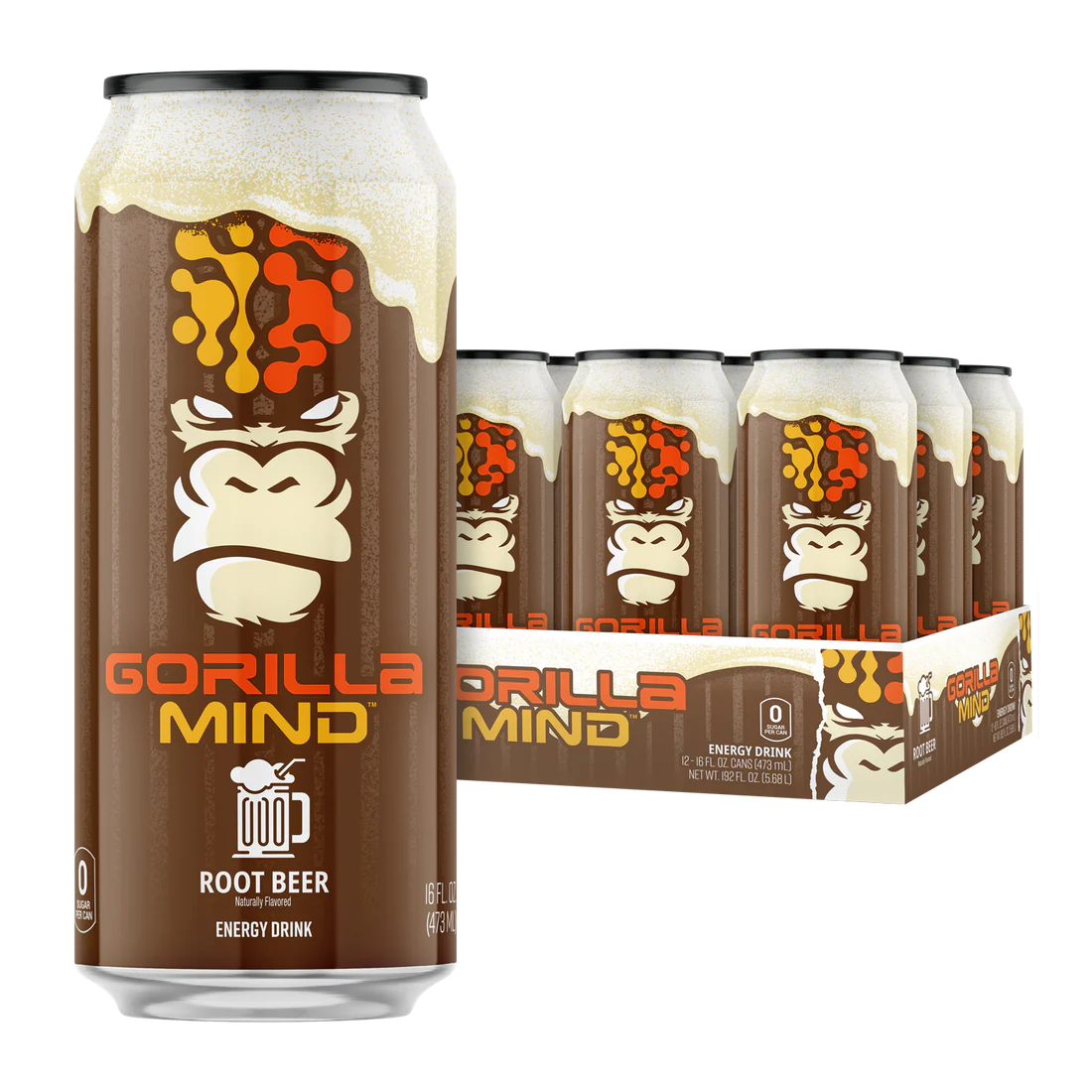 Gorilla Mind Energy Drink - 12 Pack