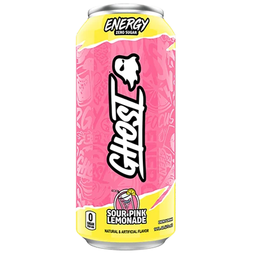 Ghost Sour Pink Lemonade