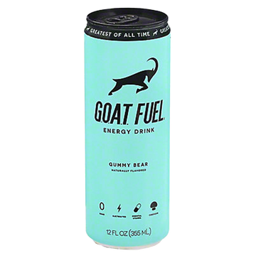 Goat Fuel drink bundled by EnergyDrinkcity
