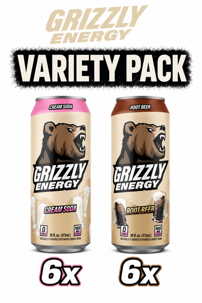 GRIZZLY Energy - 12 Pack