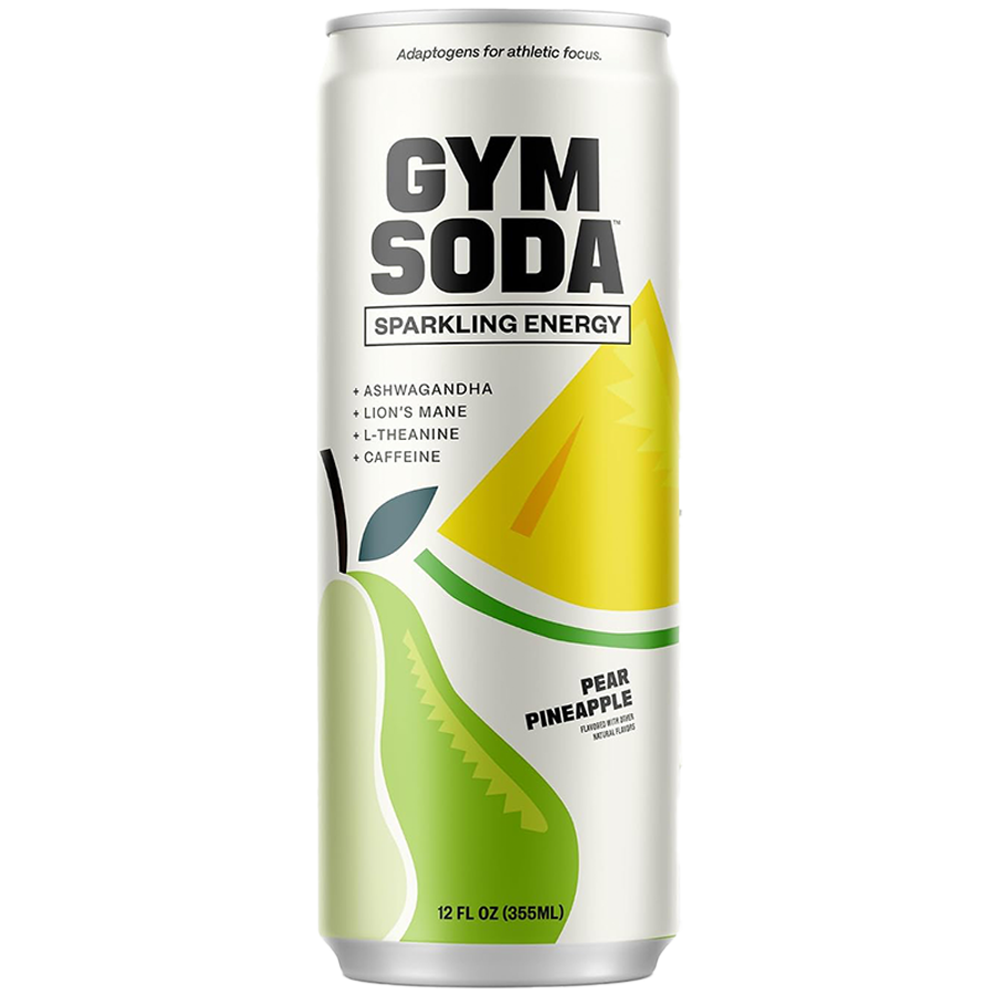 Gym Soda Pear Pineapple