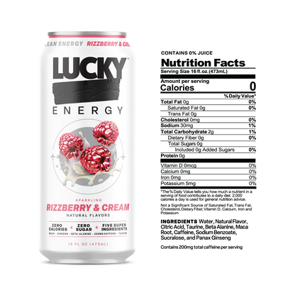 Lucky Energy RizzBerry & Cream