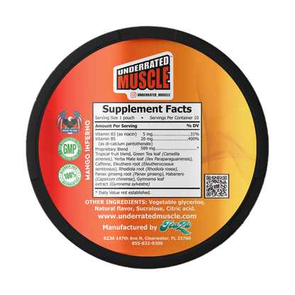 Locked In (Energy Pouches) - Mango Inferno