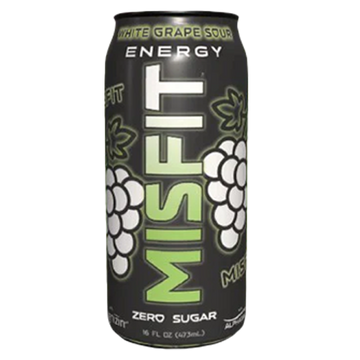 Misfit Energy White Grape Sour