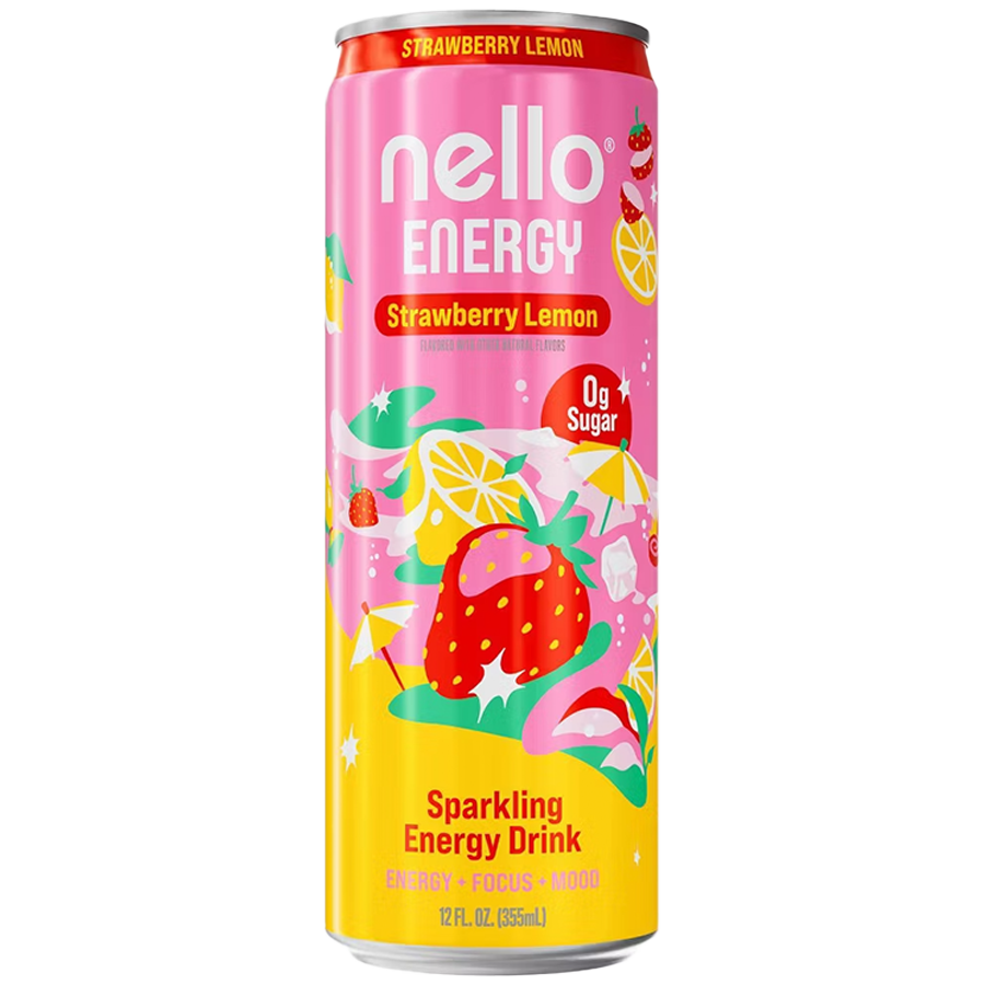 Nello Energy Strawberry Lemon