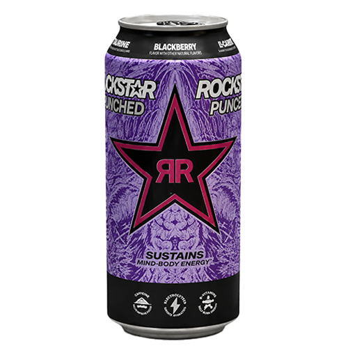 Rockstar Punched Blackberry