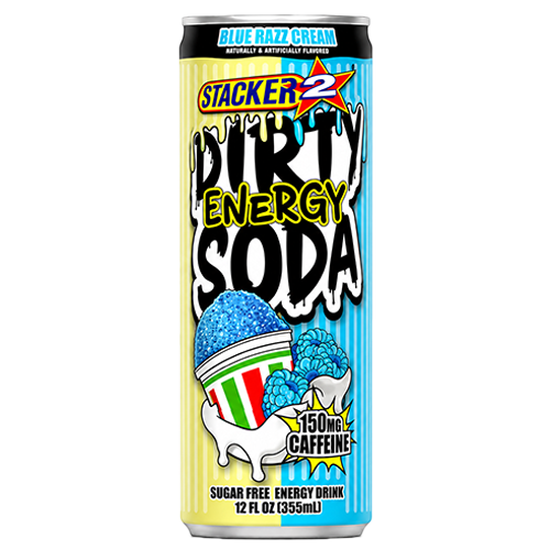 Stacker Energy Blue Razz Cream