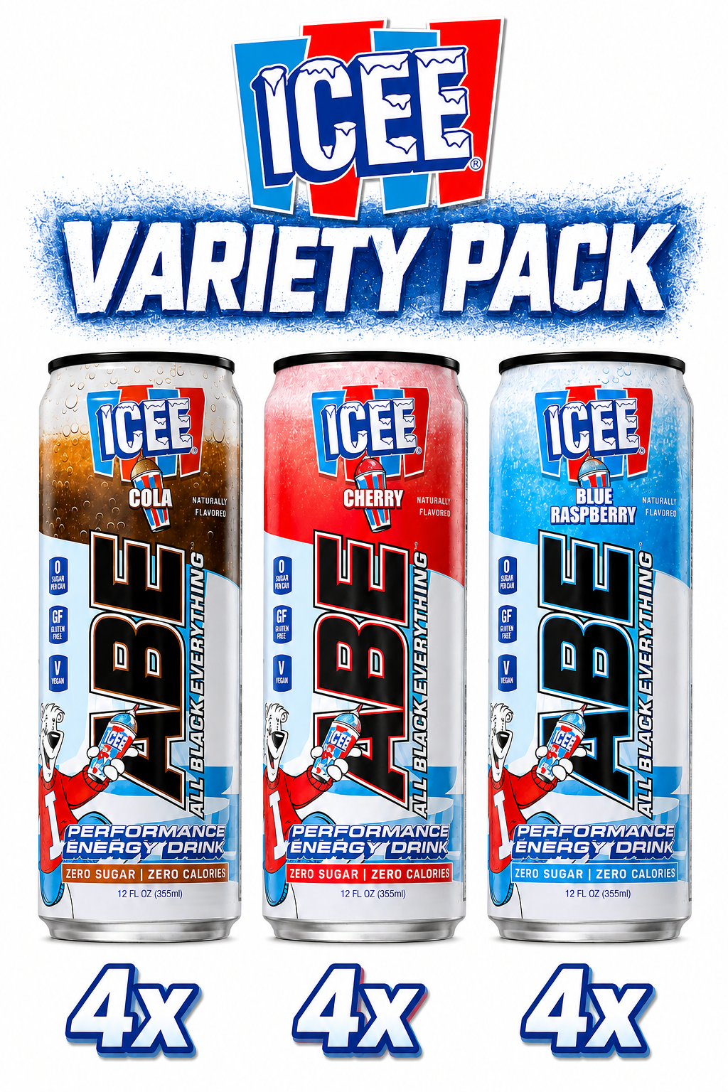 ABE Performance Energy Drink - 12 Pack