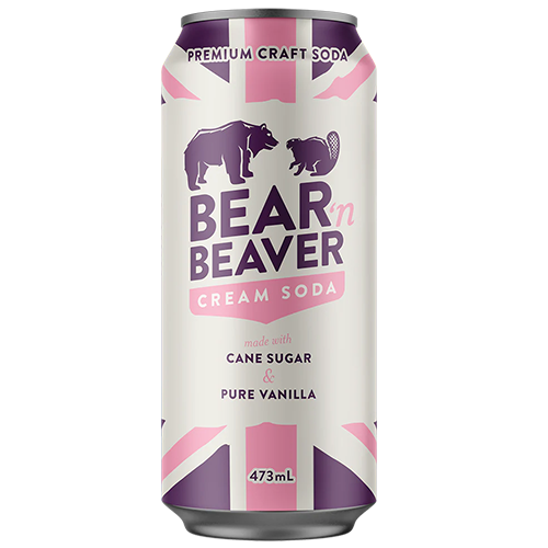 Bear 'n Beaver Craft Soda Cream Soda