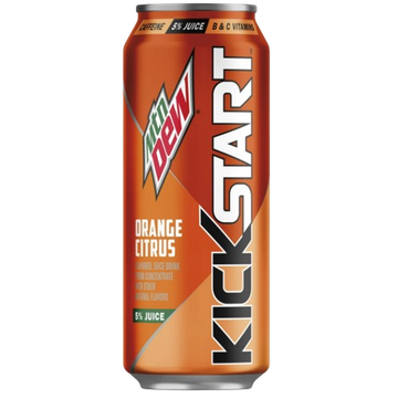 Mountain Dew Kickstart Orange Citrus