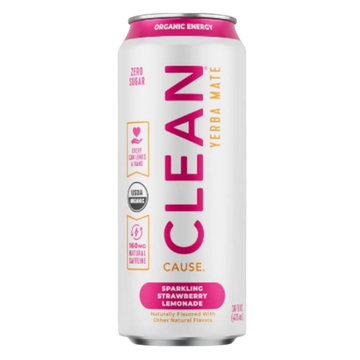 Clean Cause Energy Strawberry Lemonade