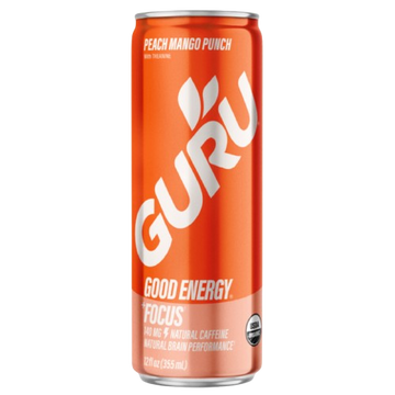 Guru Energy Peach Mango Punch