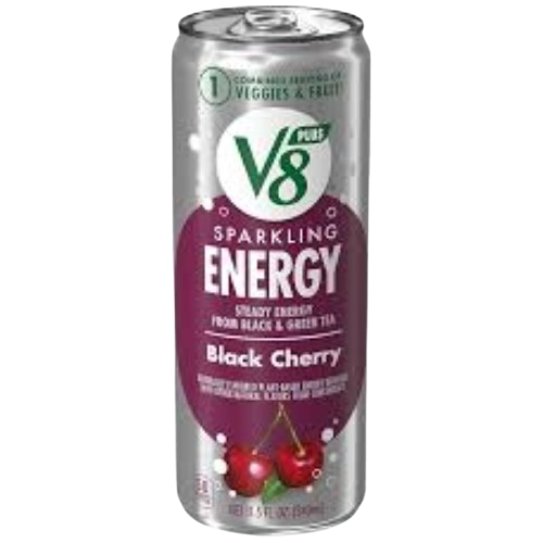 V8 Sparkling Energy Black Cherry