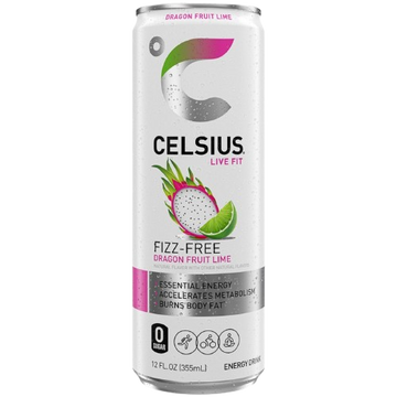 Celsius Fizz Free Dragon Fruit Lime