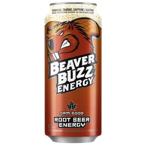 Beaver Buzz Energy Root Beer