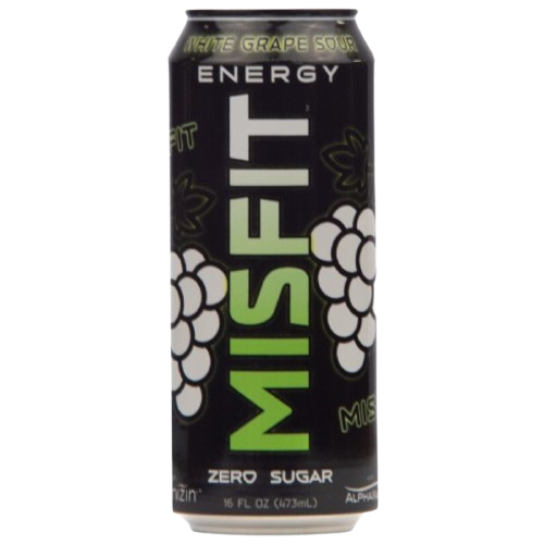 Misfit Energy White Grape Sour
