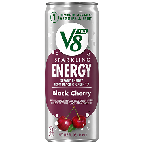 V8 Sparkling Energy Black Cherry