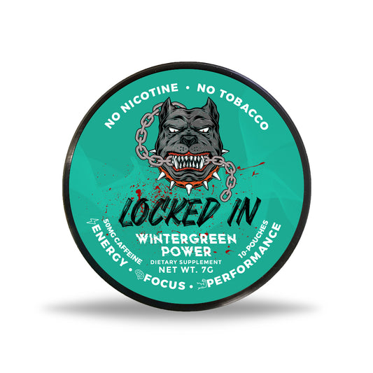 Locked In (Energy Pouches) - Wintergreen Power