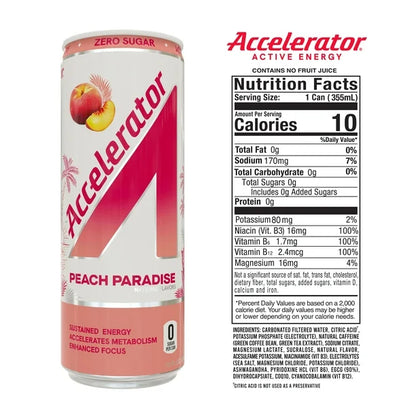 Accelerator energy drink bundled by EnergyDrinkcity
