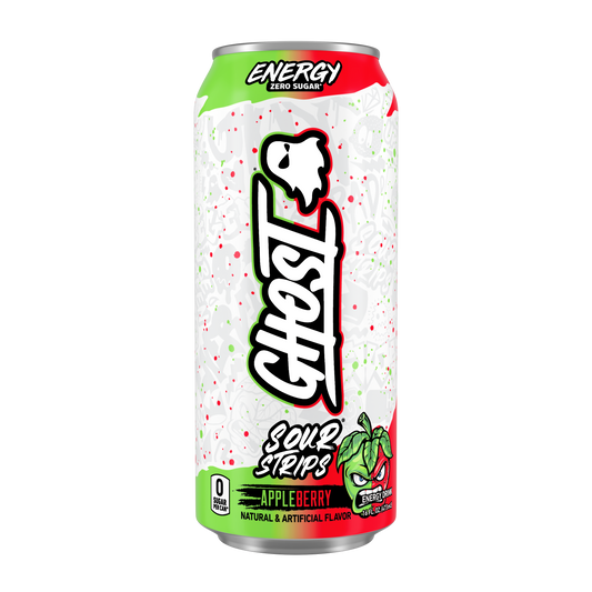 Ghost Sour Strips AppleBerry LTO