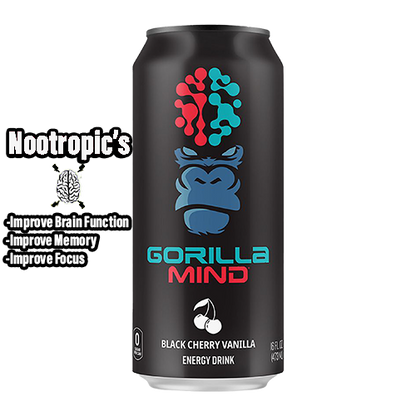 Gorilla Mind Black Cherry Vanilla