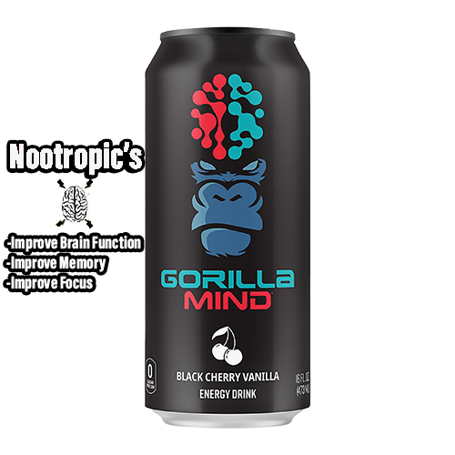 Gorilla Mind Black Cherry Vanilla