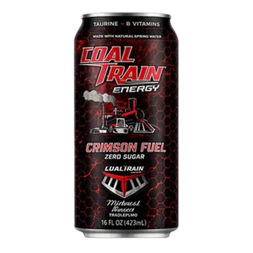Coal Train Energy Crimson Fuel Black Cherry