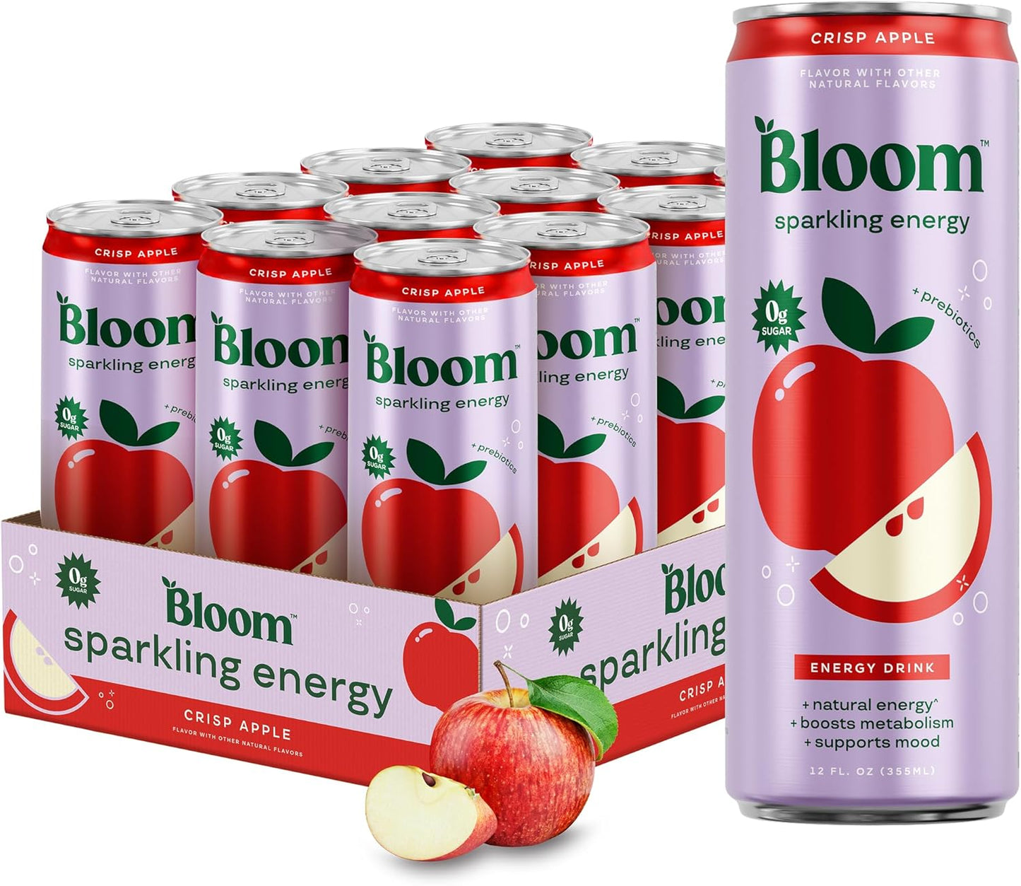 Bloom Sparkling Energy Drink 12 Pack
