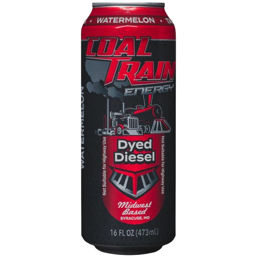 Coal Train Energy Dyed Diesel Watermelon