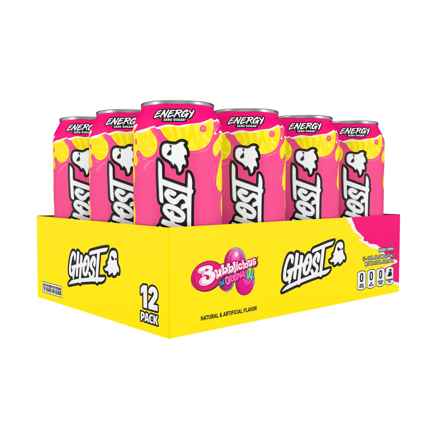 Ghost Energy Bubblicious 12 Pack  PRE-ORDER