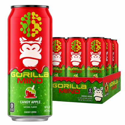 Gorilla Mind Energy Drink - 12 Pack