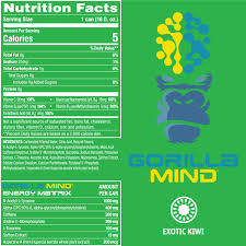 gorillamind energy drink  bundled by Energydrinkcity 