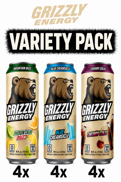 GRIZZLY Energy - 12 Pack