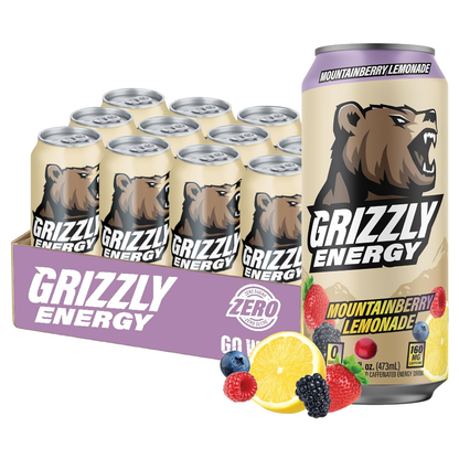 GRIZZLY Energy - 12 Pack
