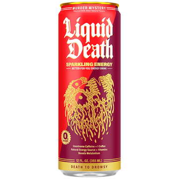 Liquid Death Energy Murder Mystery