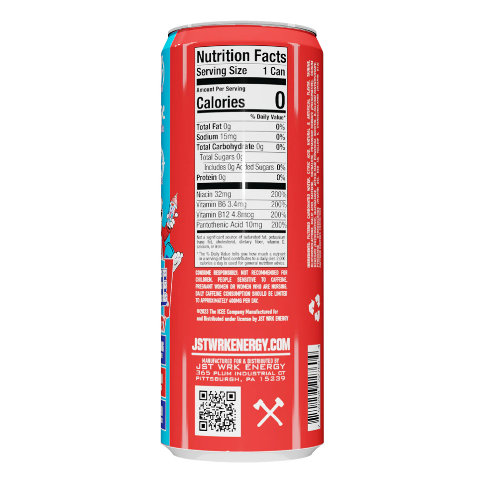 JST WRK  energy drink bundled by Energydrinkcity 