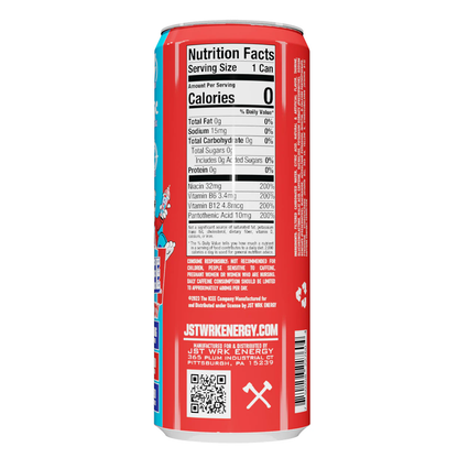 JST WRK  energy drink bundled by Energydrinkcity 