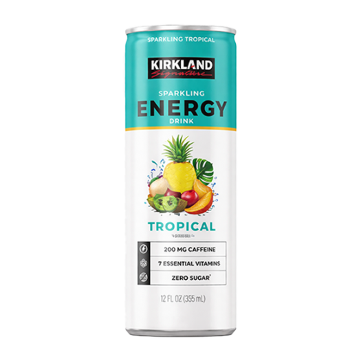 Kirkland Sparkling Energy Tropical