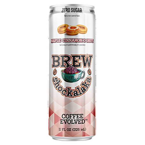 Brew Shockalaka Coffee Maple Cinnamon Donut
