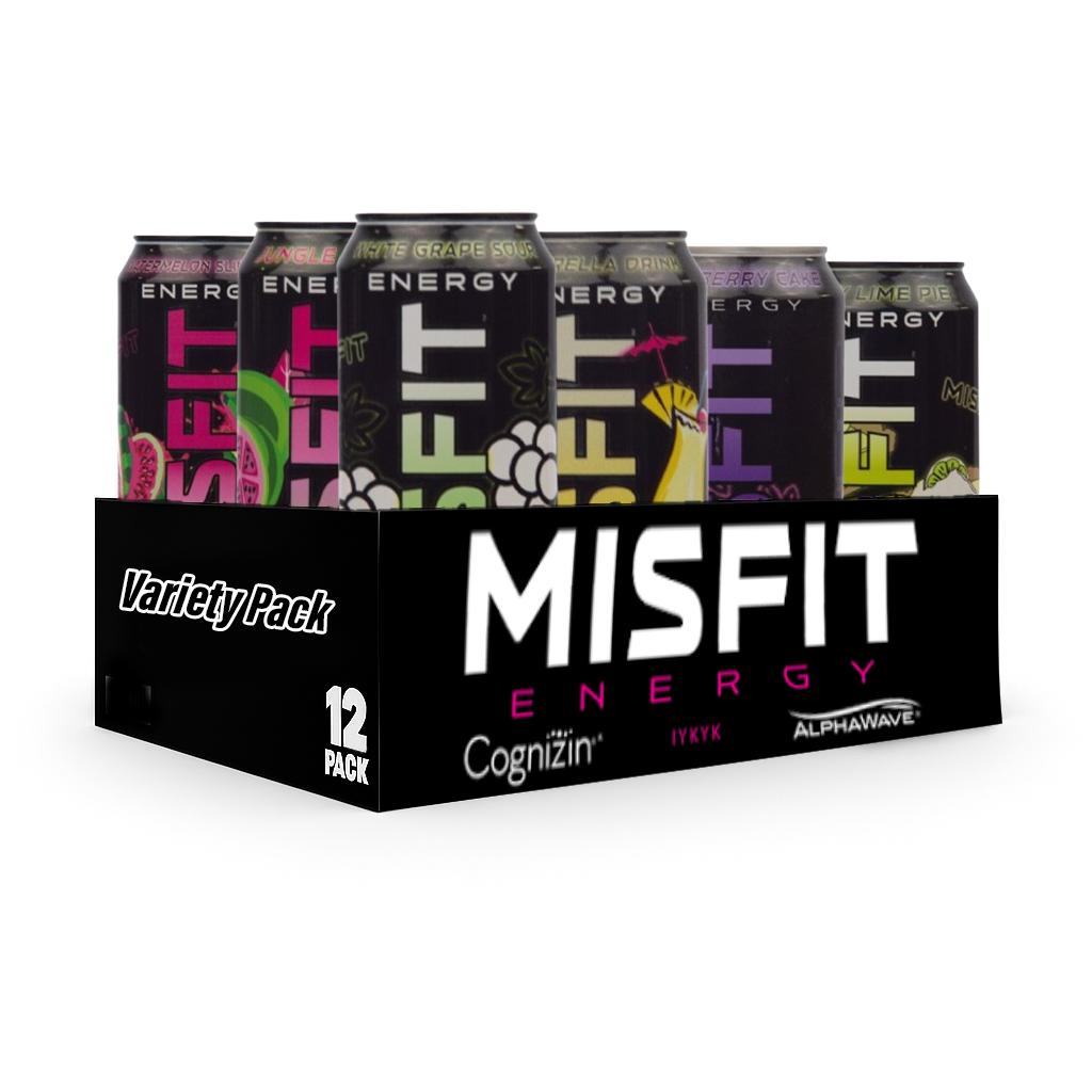 Misfit Energy Variety Pack - 12 Pack