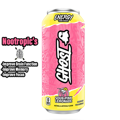 Ghost Sour Pink Lemonade