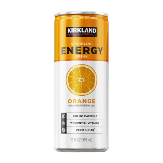 Kirkland Sparkling Energy Orange