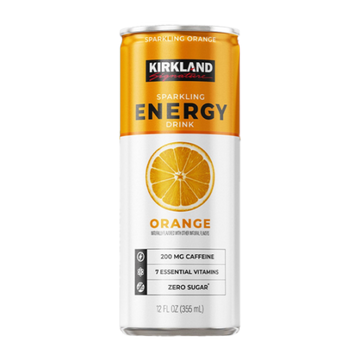Kirkland Sparkling Energy Orange