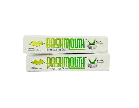 Bashmouth Energizing Gum Poppy's Sour Apple