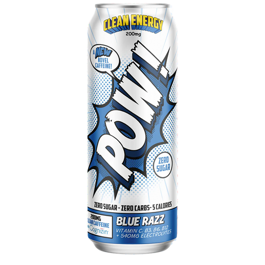 POW Energy Blue Razz