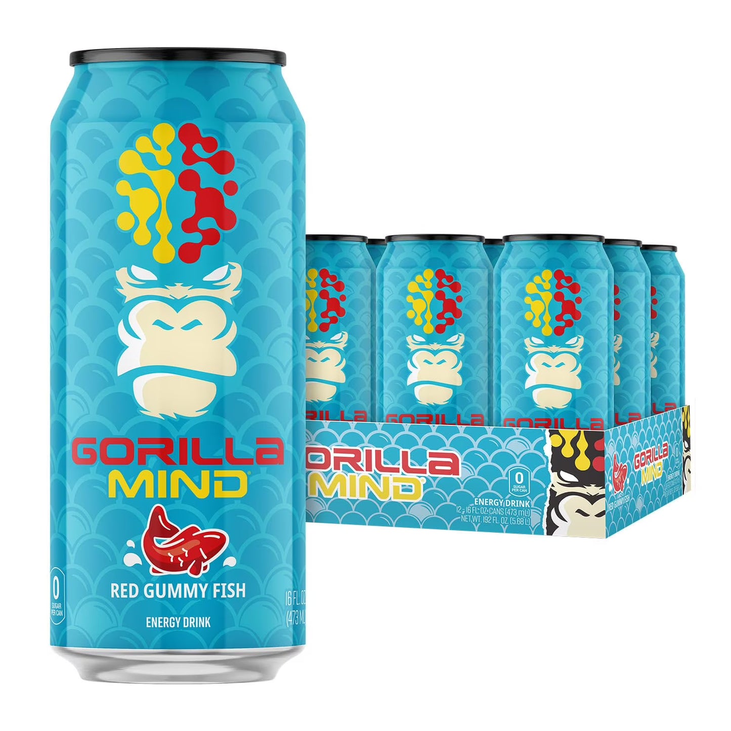 Gorilla Mind Energy Drink - 12 Pack