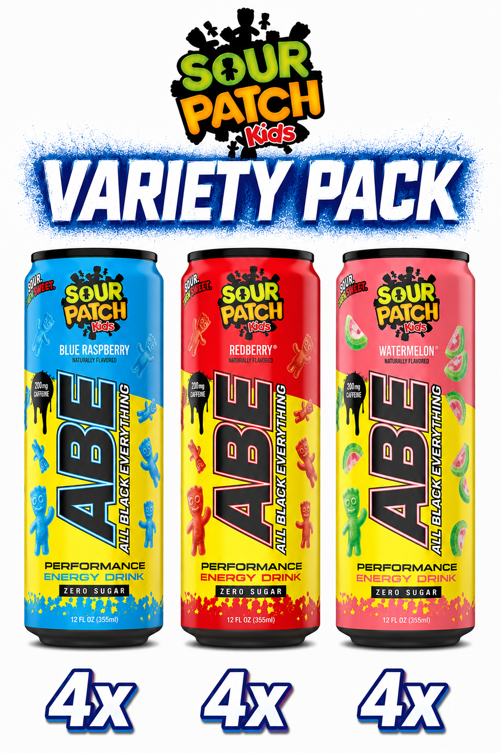 ABE Performance Energy Drink - 12 Pack