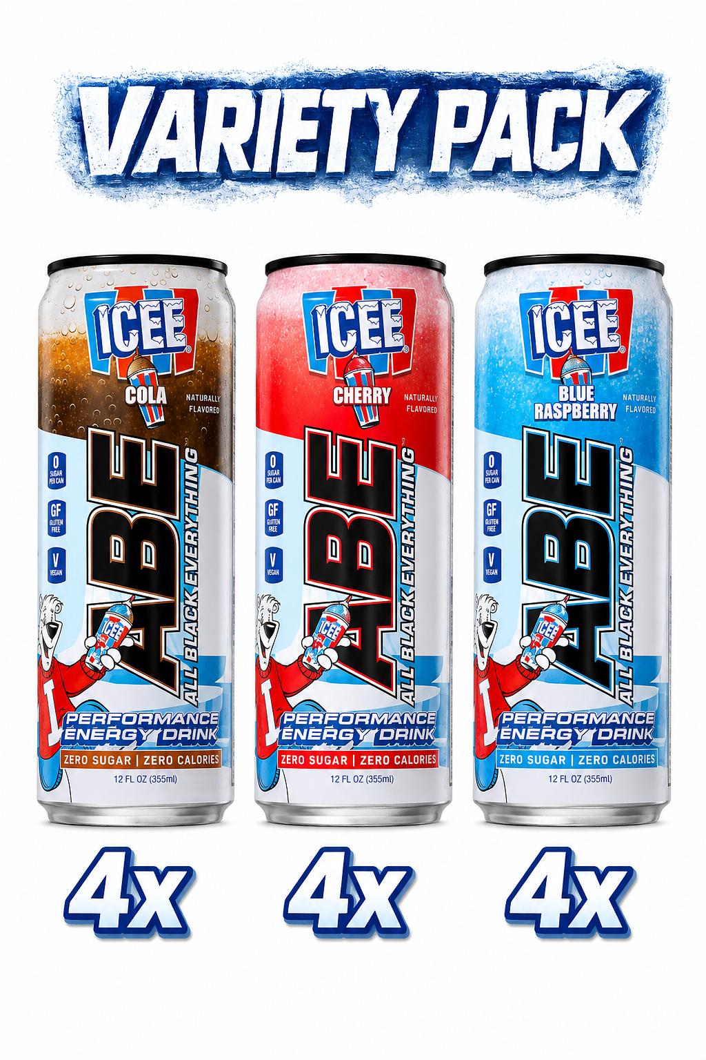 ABE Performance Energy Drink - 12 Pack